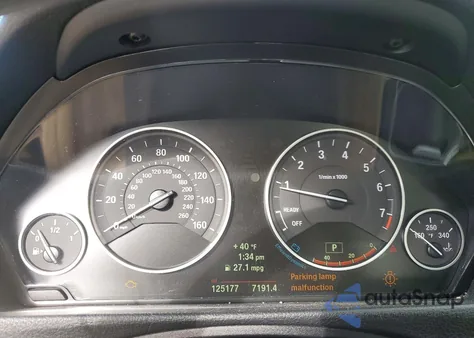 2014 BMW 328 Xi Sulev z USA, uszkodzony, nr VIN WBA3B5C51EP542117